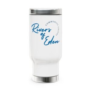 Stainless Steel Travel Mug with Handle, 14oz